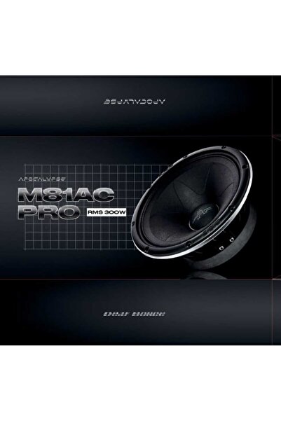 ÖYKÜ SOUND APOCALYPSE 81AC PRO SERİSİ ARNOLD 20CM MİDRANGE ÜST SERİ 300RMS