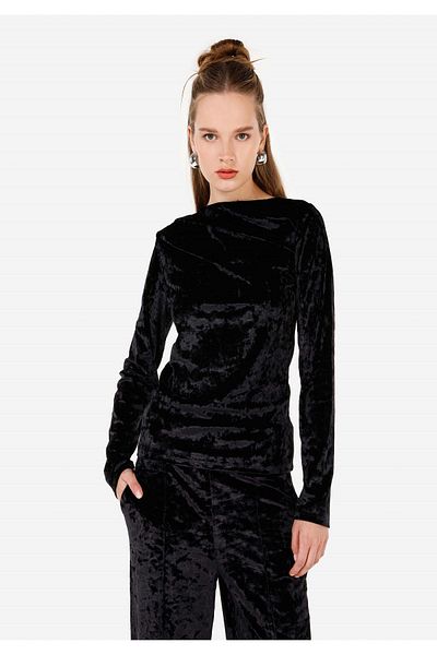 Colin's U.Sleeve Black Women's T-Shirt