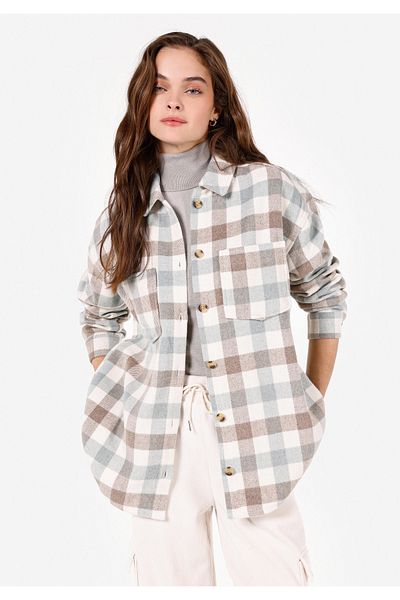 Colin's Regular Fit Shirt Neck Women's Long Sleeve Shirt