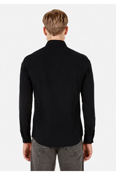 Colin's Black Men's Shirt U. Sleeve