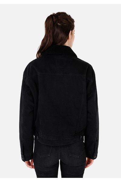 Colin's Regular Fit Women's Black Jacket