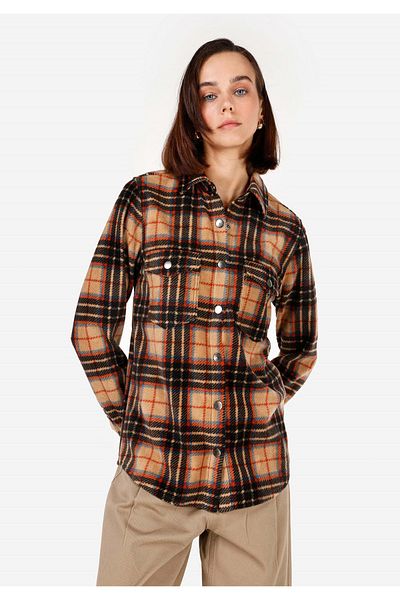 Colin's Regular Fit Shirt Neck Women's Multicolor Long Sleeve Shirt