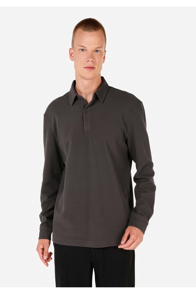 Colin's Antrasit Erkek Tshirt U.kol