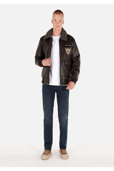 Colin's Regular Fit Erkek Kahverengi Mont Pu