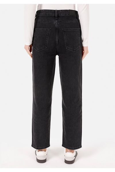 Colin's Straight Fit Women's Black Jean Trousers