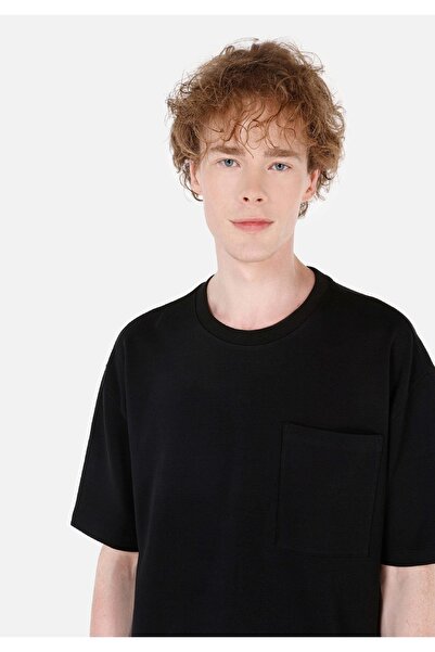 Colin's Siyah Erkek Tshirt K.kol