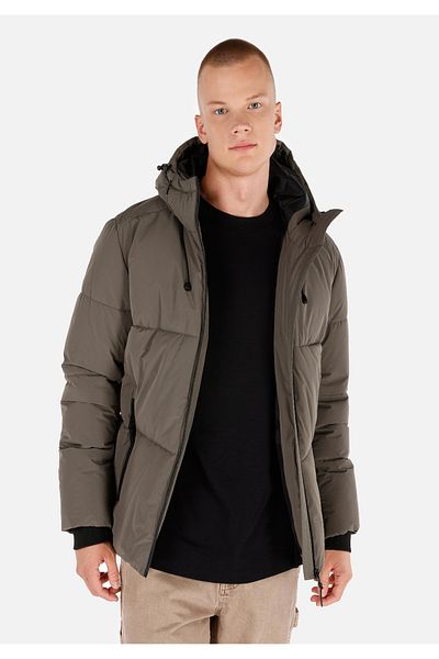 Colin's Slim Fit Men's Green Coat