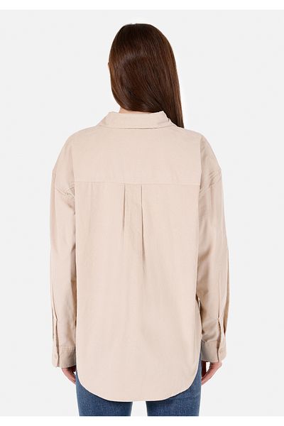 Colin's Beige Women's Shirt - U.sleeve Model