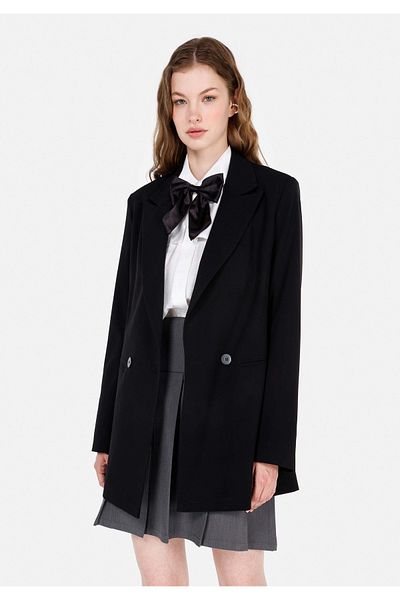Colin's Regular Fit Women's Black Jacket