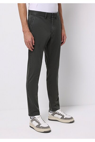 Colin's Slim Fit Orta Bel Düz Paça Erkek Yeşil Pantolon