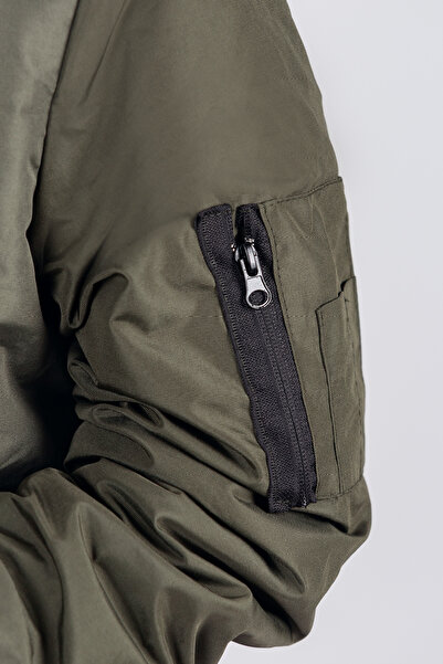 Zaziko Kids Erkek Çocuk Bel Büzgülü Çift Cepli Astarlı Içi Polar Mont 2059-z