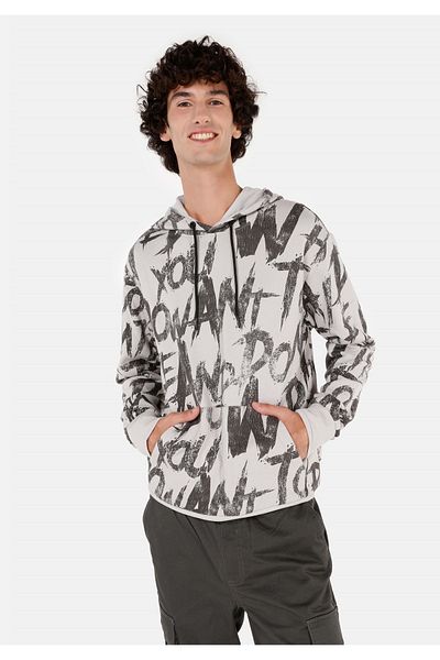 Colin's Regular Fit Men's Gray Sweatshirt