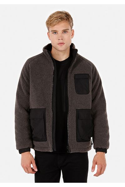 Colin's Regular Fit Men's Gray Coat