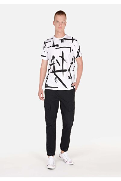 Colin's Slim Jogger Orta Bel Lastikli Paça Erkek Antrasit Pantolon