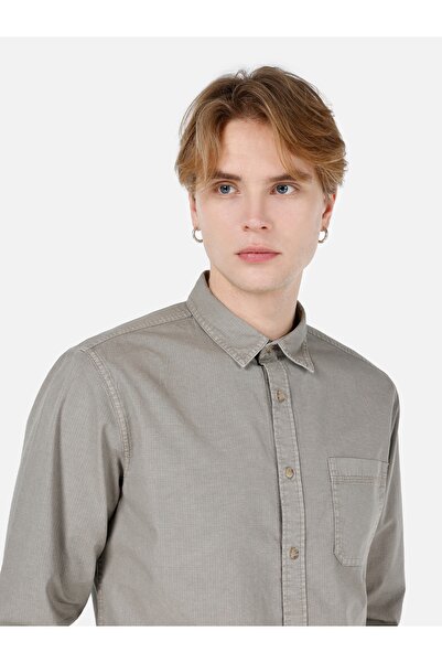 Colin's Yeşil Erkek Gömlek U.kol