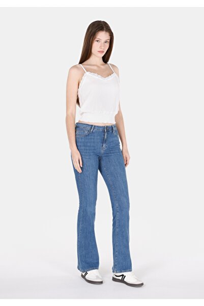 Colin's Regular Fit Kadın Beyaz Atlet