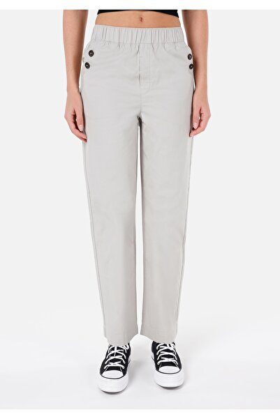 Colin's Normal Kesim Yüksek Bel Geniş Paça Taş Kadın Pantolon