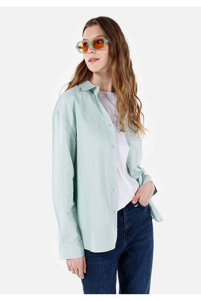 Colin's Green U.sleeve Women's Shirt