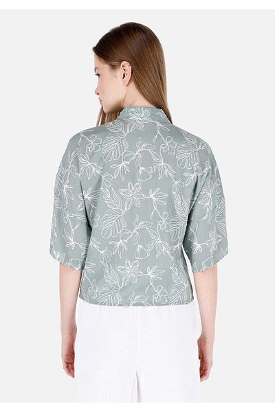 Colin's Green Women's Shirt - Sleeves