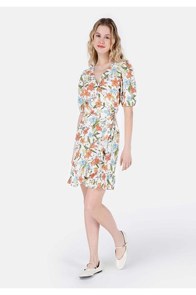 Colin's Regular Fit Women's Multicolored Dress