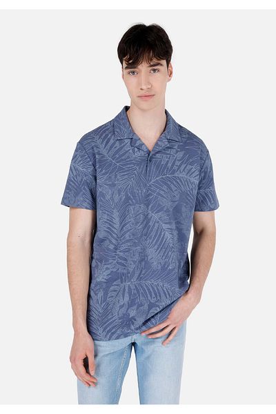 Colin's Men's Blue Polo Sleeve Shirt