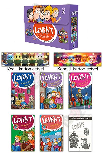 Timaş Çocuk Levent İz Peşinde Hikaye Seti 5