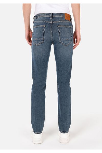 Colin's Straight Fit Men's Black Jean Trousers