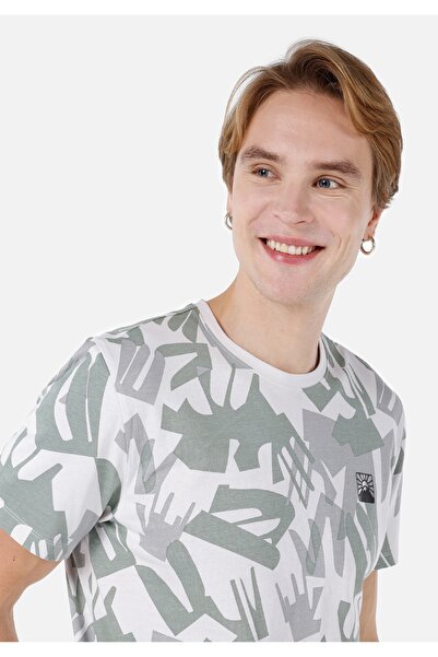 Colin's Ανδρικό Πράσινο Tshirt - Με Μανίκια