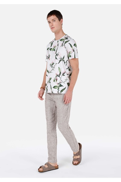 Colin's Regular Fit Orta Bel Düz Paça Erkek Kahverengi Pantolon