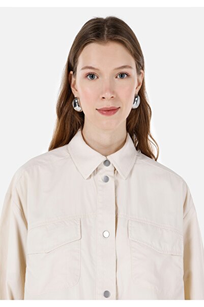 Colin's Cămașă cu mânecă lungă, cu mânecă lungă, cu gât, cu formă regulată