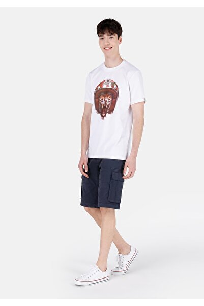 Colin's Regular Fit Orta Bel Düz Erkek Lacivert Şort