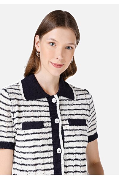 Colin's Regular Fit Kadın Lacivert Kazak