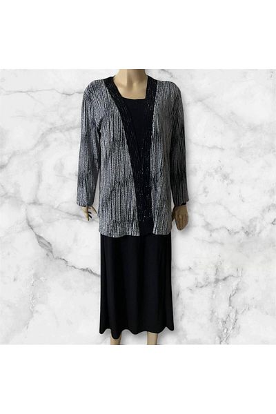 RENAR Mother Boy Evening Dress Jacket+Long Sleeve Dress