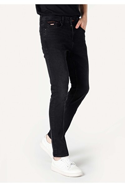 Colin's Straight Fit Düşük Bel Düz Paça Erkek Siyah Jean Pantolon