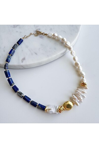 Venus Design Lapis Lazuli İnci Kolye