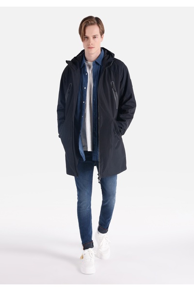 Colin's Regular Fit Erkek Siyah Kaban