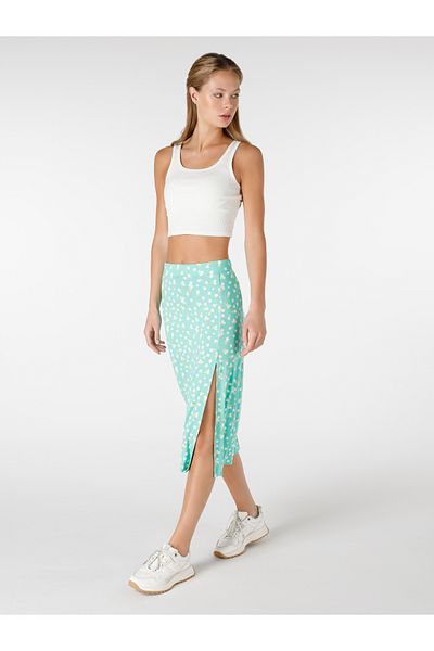 Colin's Slim Fit Women's Multicolored Skirt