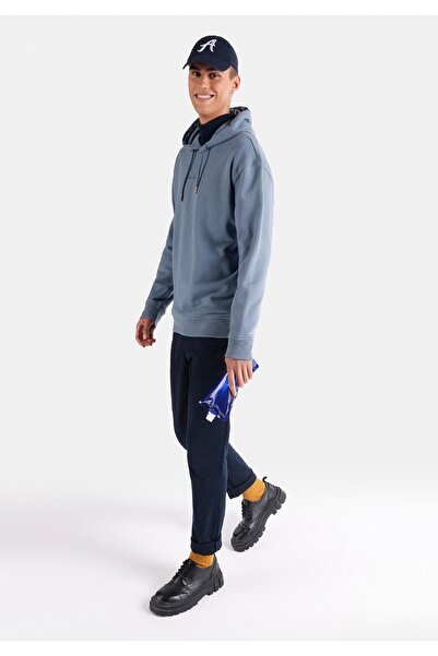 Colin's Comfort Fit Erkek Mavi Sweatshirt