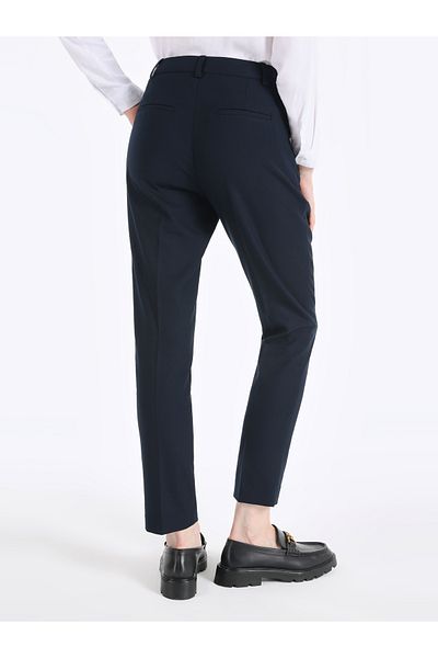 Colin's Slim Fit Low Waist Narrow Leg Women's Navy Blue Trousers