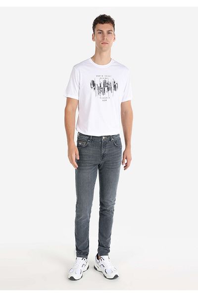 Colin's Slim Fit Low Waist Narrow Leg Men's Dark Indigo Jean Pants