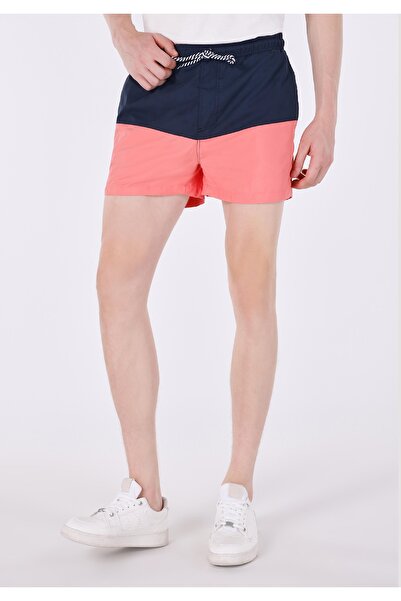 Colin's Slim Fit Orta Bel Kırmızı Erkek Deniz Şortu