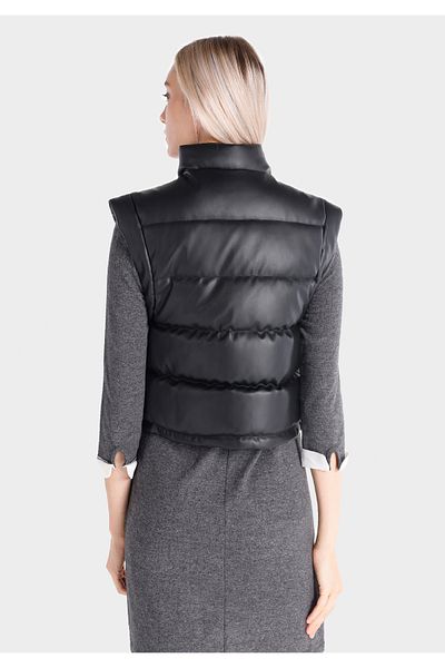 Colin's Black Inflatable Regular Fit Women's Vest