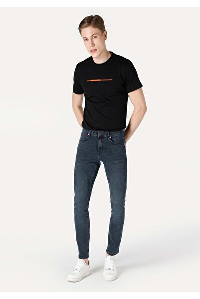 Colin's Slim Fit Düşük Bel Dar Paça Erkek Koyu İndigo Jean Pantolon