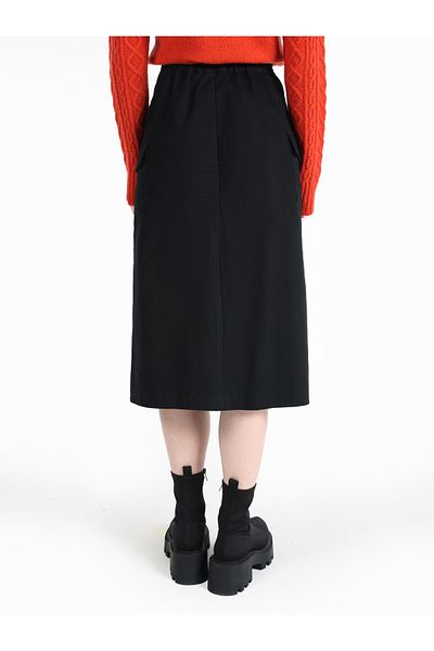 Colin's Comfortable Cut Pocket Detailed Maxi Black Women's Skirt