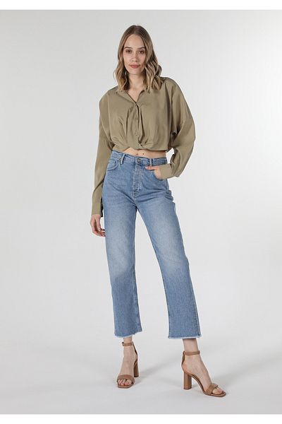 Colin's Green U.sleeve Women's Blouse