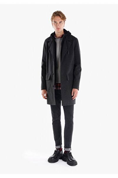 Colin's Regular Fit Erkek Antrasit Kaban