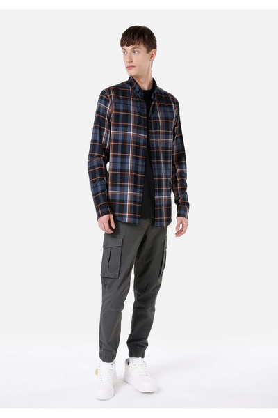 Colin's Siyah Erkek Gömlek U.kol