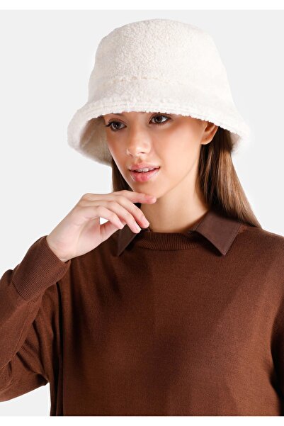 Colin's Γυναικείο πουλόβερ με λαιμόκοψη καφέ κανονική εφαρμογή