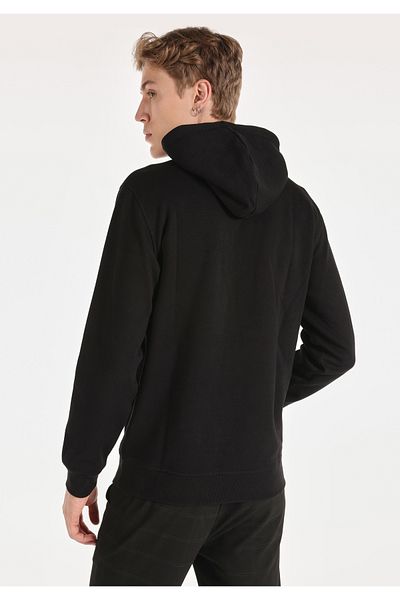 Colin's Regular Fit Men's Black Sweatshirt