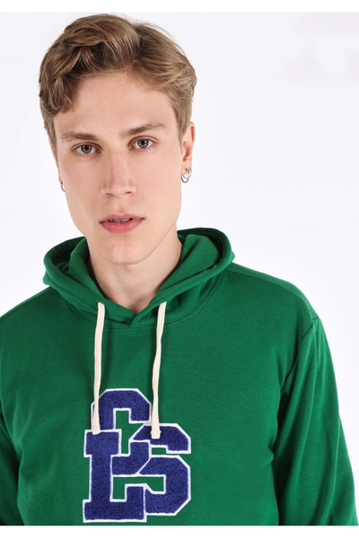 Colin's Регулярний крій Чоловічий зелений світшот